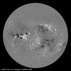 Latest SDO/HMI Magnetogram image of the Sun