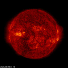 SOHO EIT 304 image of the sun